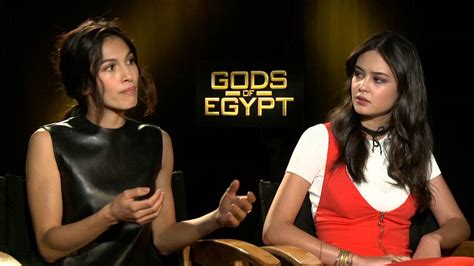 Gods of Egypt: Elodie Yung "Hathor" & Courtney Eaton "Zaya" Exclusive ...