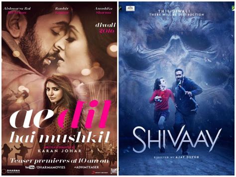 Ae Dil Hai Mushkil, Shivaay 3-day box office collection: ADHM stands ...