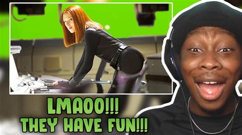 Marvel Bloopers You Have to See! l Reaction - YouTube