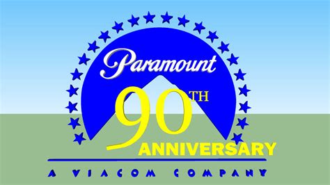 Paramount 90th Anniversary Logo | 3D Warehouse