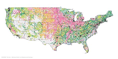 Mapped: The Anatomy of Land Use in the United States