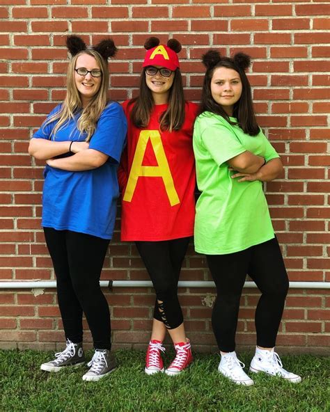 DIY Alvin and the Chipmunks Costume Idea | Alvin and the chipmunks ...