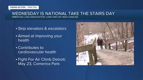 National Take the Stairs Day