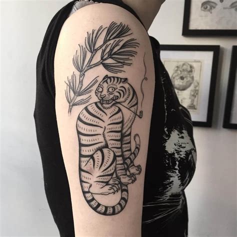 12+ Korean Tiger Tattoo Designs and Ideas - PetPress