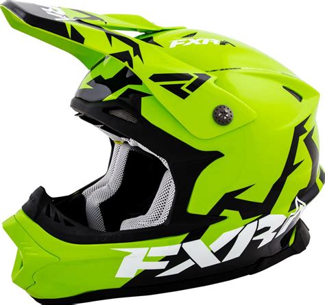 FXR Racing - 2015 Snowmobile Apparel - Blade Helmet - Green