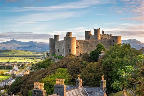 Exploring Harlech Castle on the Wales Coast Path - Wales Coast Path