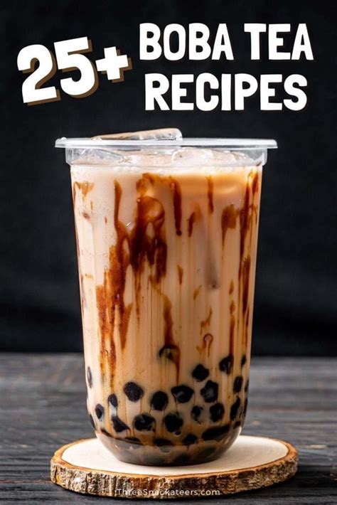 25+ Amazing Boba Tea Recipes To Make At Home | Bubble tea recipe, Boba ...