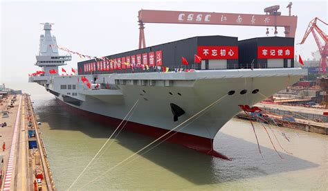 China’s Fujian Carrier: As Navy Grows, U.S. Risks Falling Behind ...