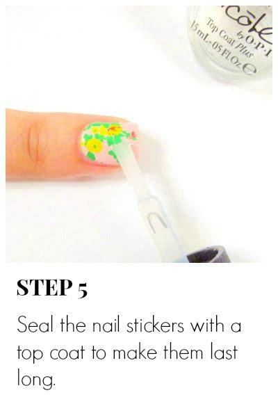 How To Apply Nail Stickers - Tutorial | Beauterazzi | Beauty Blog ...