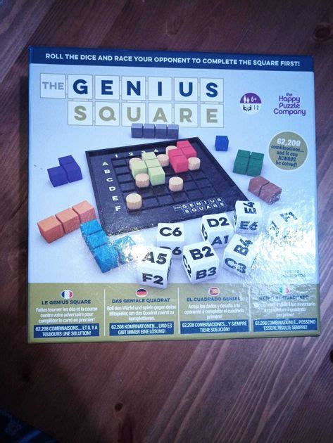 The Genius Square | Board Game | BoardGameGeek