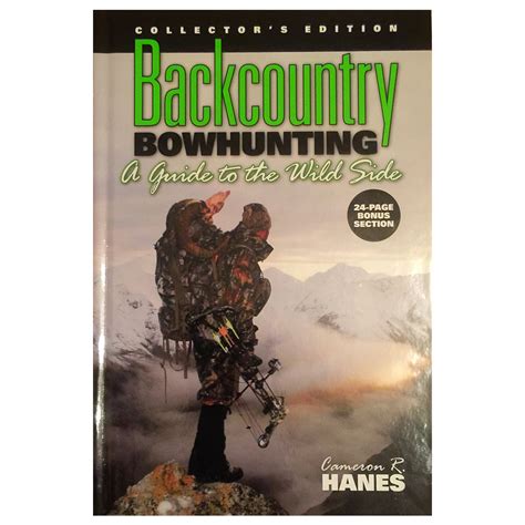 Backcountry Bowhunting Book – Cameron Hanes