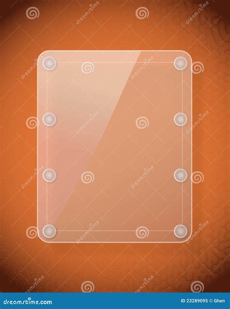 Frame on leather texture stock vector. Illustration of border - 23289095