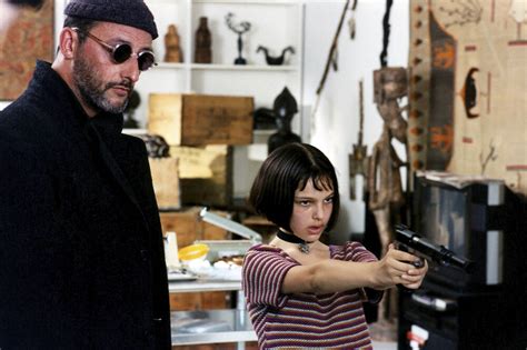 Leon and Mathilda scene from the film Leon - Photographic print for sale