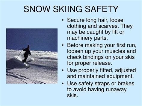 PPT - SNOW SKIING SAFETY PowerPoint Presentation - ID:24521