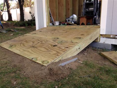 How to Build a Shed | Building a Ramp, Steps, and Doors for a DIY Shed