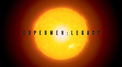 "Superman: Legacy" Fan Film Announced