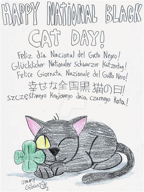 National Black Cat Day 2020! by CelmationPrince on DeviantArt