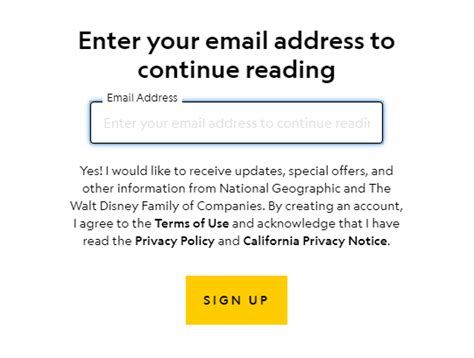 You cant opt-out of receiving emails or even read the article without ...