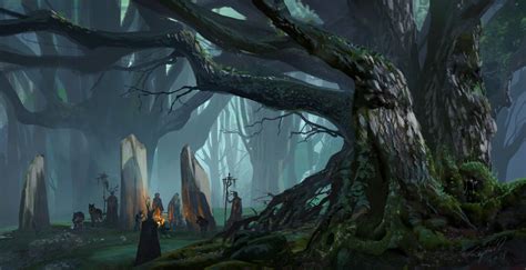 ArtStation - Mythical Forest : AC Valhalla