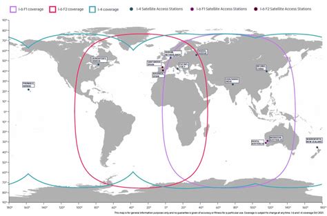 BGAN and BGAN M2M Coverage Map | Ground Control