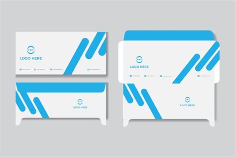 Premium Vector | Paper envelope templates design