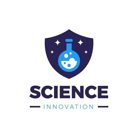 Free Vector | Science logo template design