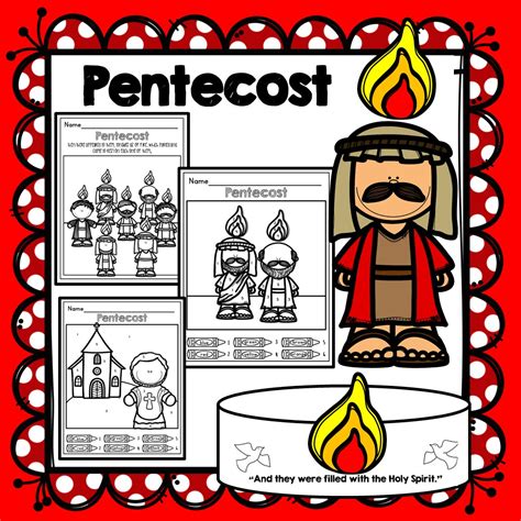 Pentecost Craft, Pentecost coloring | Made By Teachers