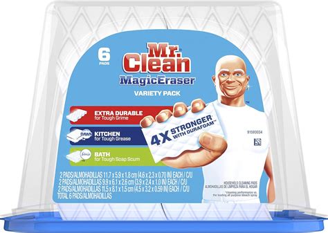 Amazon.com: Mr. Clean Magic Eraser Sponge Variety Pack & Tub Cleaner ...