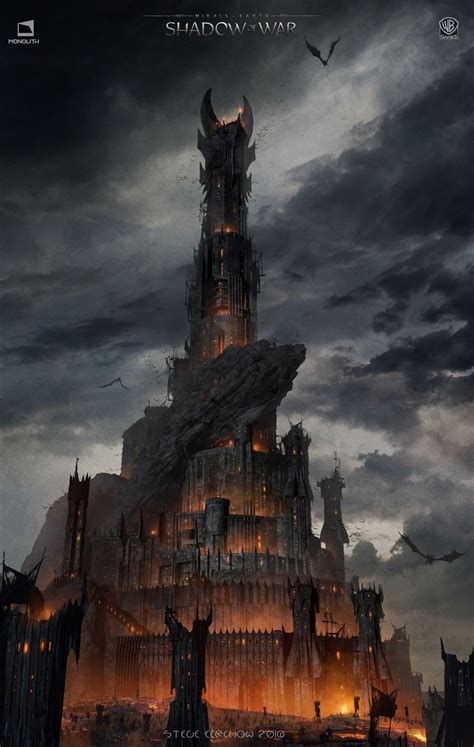 Barad Dur by Steve's Firchow on Artstation | Middle earth art, Middle ...