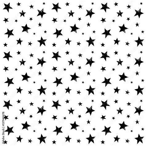 Stars Background Black