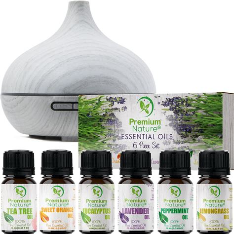 Aromatherapy Essential Oils & Diffuser Gift Set Limited Edition 2.0 ...