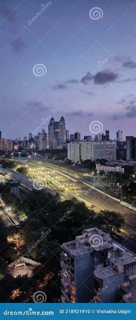 Amazing Mumbai Buildings Evening Citylights View 2021 for Wallpaper ...