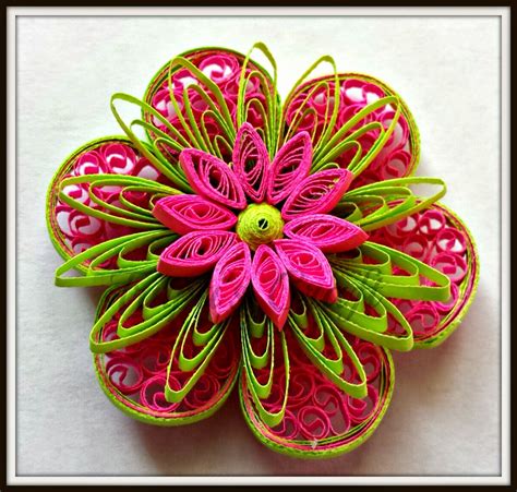 Trupti's Craft: Paper Quilling Flowers