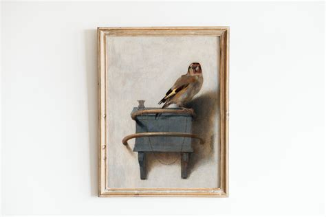 The Goldfinch Painting Digital Download Printable Wall Art - Etsy