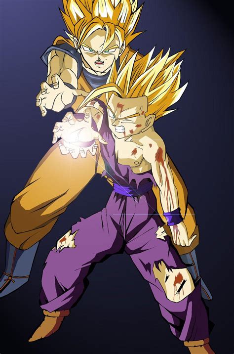 Goku And Gohan Kamehameha Wallpapers - Wallpaper Cave