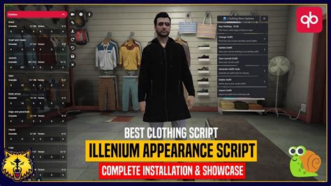 QBCore Clothing Script | Illenium Appearance Script | Installation and ...