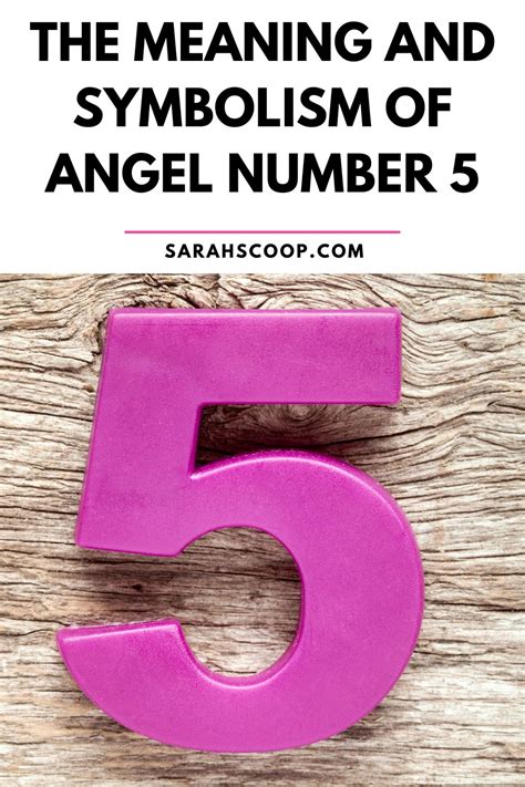 The Meaning and Symbolism of Angel Number 5 | Sarah Scoop