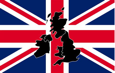 Great Britain Country Flag Map Stock Illustration - Download Image Now ...