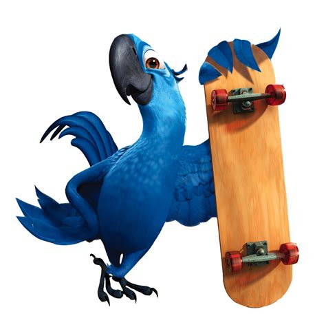 Blu with board - Rio Photo (32551172) - Fanpop