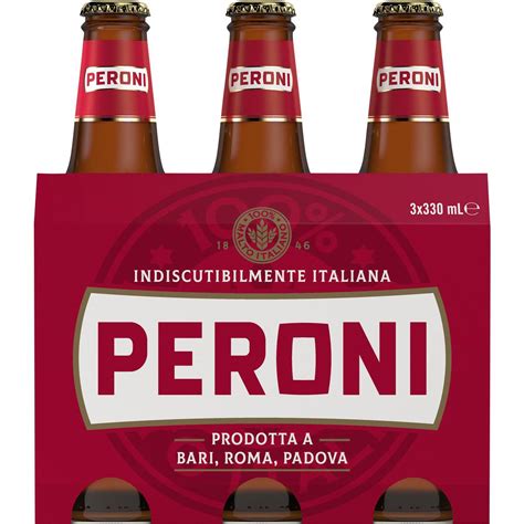 Peroni Red Bottles 330ml X3 Pack | Woolworths