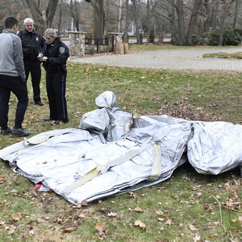 Evacuation slide falls from passenger jet into Wenhan Huang’s yard in ...