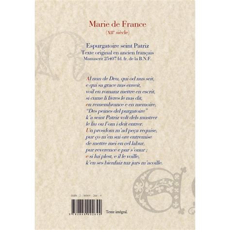 MARIE DE FRANCE - Éditions Paleo