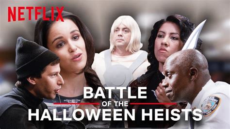 Brooklyn Nine-Nine | Battle of the Halloween Heists - YouTube