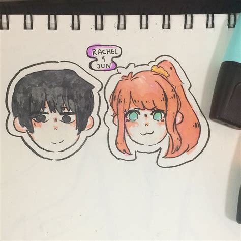 Rachel and Jun fanart