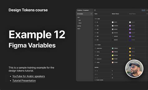 Design Tokens Example 12 - Figma Variables | Figma Community