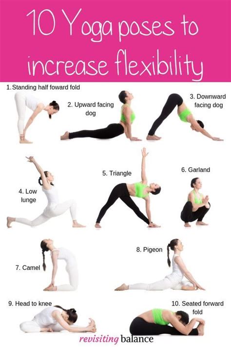 10 Beginner Yoga for Flexibility Poses | Beginner yoga workout, Yoga ...