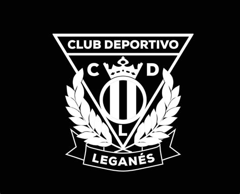 Leganes Club Logo Symbol White La Liga Spain Football Abstract Design ...