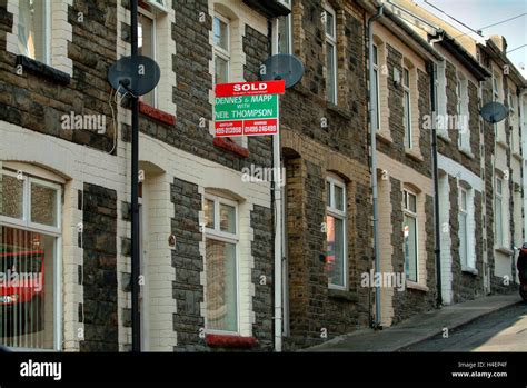 Abertillery in Ebbw Fach Valley in Blaenau Gwent,South Wales,UK a ...