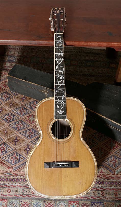 Circa 1912 Mother of Pearl Inlaid Guitar - Vintage American Guitar