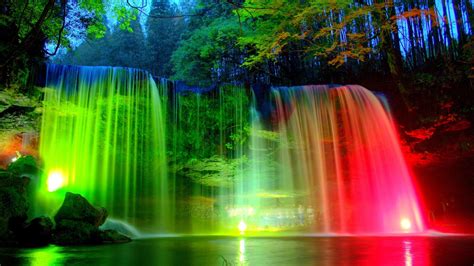 Desktop Wallpapers Waterfalls With Rainbow (34+ images)